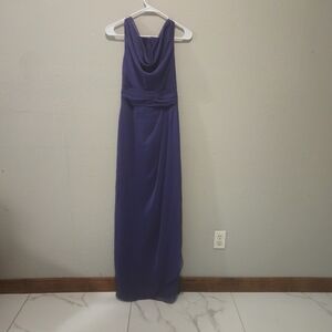 Elegant Purple Evening Gown